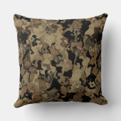 迷彩柄旋回抽象芸術2 クッション (裏面)