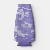 迷彩柄紫 ボトルクーラー (正面)