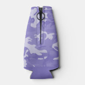 迷彩柄紫 ボトルクーラー (裏面)