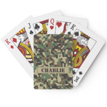 迷彩柄迷彩パターパーソナライズされたン名