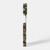 迷彩柄迷彩模様モノグラムイニシャル iPhoneケース (右側面)