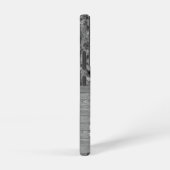 迷彩柄鹿狩り名スポーツバックアメリカ国旗 SAMSUNG GALAXYケース (右側面)