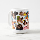 迷彩柄14フォトマグカップ コーヒーマグカップ (正面左)