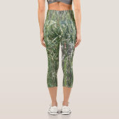 迷彩柄 カプリレギンス (裏面)