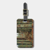 迷彩柄、カモフラージシカ ラゲッジタグ (正面縦)