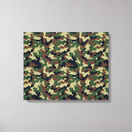 迷彩柄 キャンバスプリント