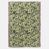 迷彩柄 スローブランケット (正面縦)