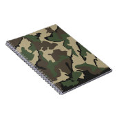 迷彩柄、ノートブック(80ページB&W) ノートブック (右側)