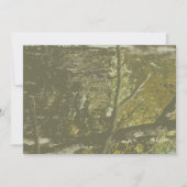 迷彩柄&ピンクディアヘッドバースデーパーティー招待状 招待状 (裏面)