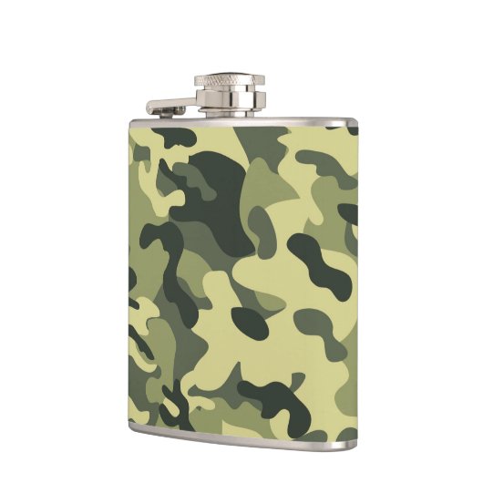 迷彩柄 フラスク (左)