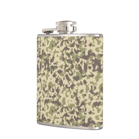 迷彩柄 フラスク (左)