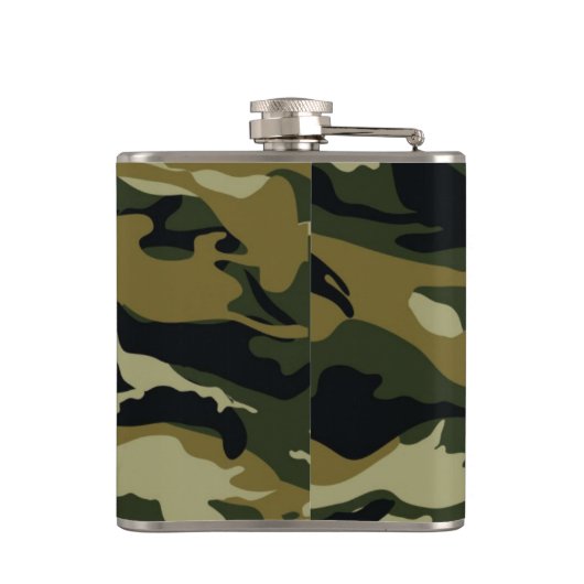 迷彩柄 フラスク (裏面)