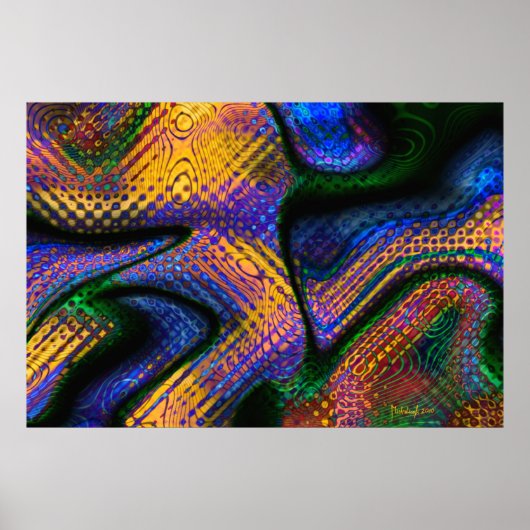 迷彩柄 ポスター (正面)