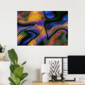 迷彩柄 ポスター (ホームオフィス)