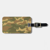 迷彩柄 ラゲッジタグ (正面横)