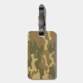 迷彩柄 ラゲッジタグ (裏面縦)