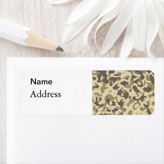 迷彩柄 ラベル (インサイチュ)