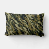 迷彩柄 ランバークッション (裏面)