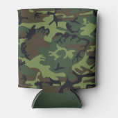 迷彩柄 缶クーラー (正面)