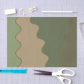 迷彩柄 薄葉紙 (クラフト)