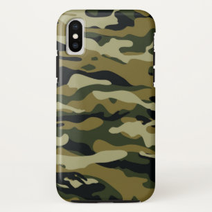 迷彩柄 iPhone XSケース
