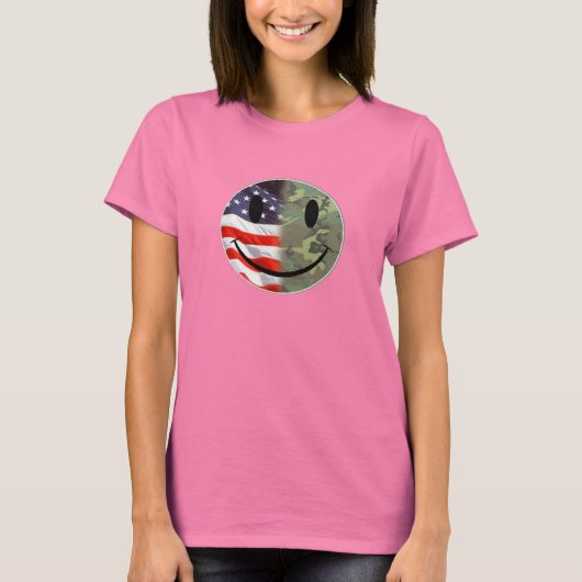 迷彩柄 Tシャツ (正面)