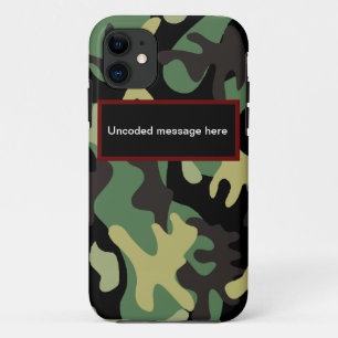迷彩柄iPhone / iPadケース iPhone 11 ケース