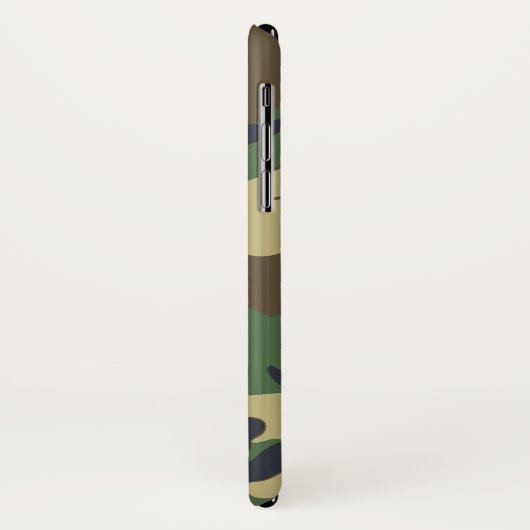 迷彩柄iPhone Xケース Case-Mate iPhoneケース (裏面/左)