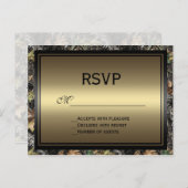 迷彩柄RSVPポストカード インビテーションポストカード (正面/裏面)