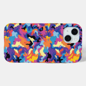 迷彩模様カラフル Case-Mate iPhoneケース (裏面 (横))