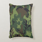 迷彩模様 アクセントクッション (正面(垂直))