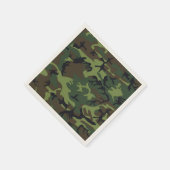 迷彩模様 スタンダードカクテルナプキン (角)