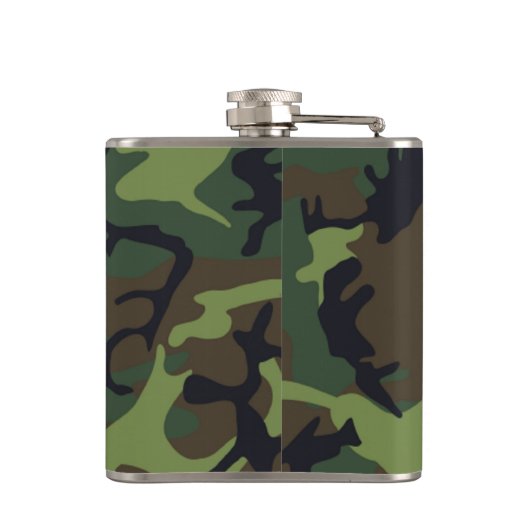 迷彩模様 フラスク (裏面)
