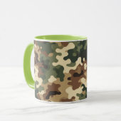迷彩模様 マグカップ (正面左)