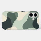 迷彩流れ電話ケース Case-Mate iPhoneケース (裏面 (横))