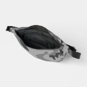 迷彩灰色アクセサリー ファニーパック (見開き)