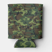 迷彩狩り模様 缶クーラー (正面)