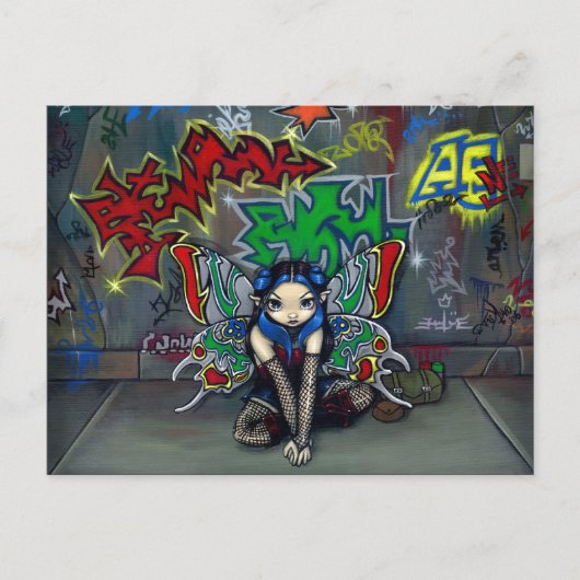 「迷彩画#1」はがき ポストカード (正面)