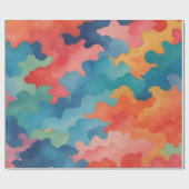 迷彩色 ラッピングペーパー (フラット)