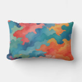迷彩色 ランバークッション (正面)
