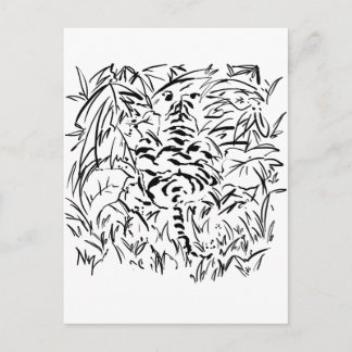 迷彩虎 ポストカード