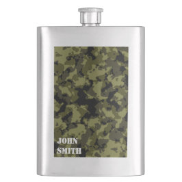 迷彩軍隊スタイルパターン フラスク