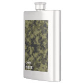 迷彩軍隊スタイルパターン フラスク (左)