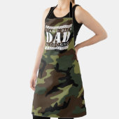 迷彩迷彩柄エプロン、スタンドバック、パパ料理 エプロン (インサイチュ)