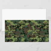 迷彩迷彩柄グリーンブラウンパターン (正面/裏面)