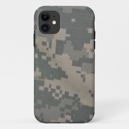 迷彩部隊 デジタルアート エースー Case-Mate iPhoneケース (裏面)