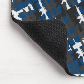 迷彩銃コンピュータゲームスタイルクール軍隊 マウスパッド (コーナー)