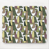 迷彩鳥 マウスパッド (正面)