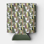 迷彩鳥 缶クーラー (正面)