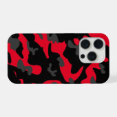 迷彩 カモフラージュ 軍 モノプリント iPhoneケース (裏面横)